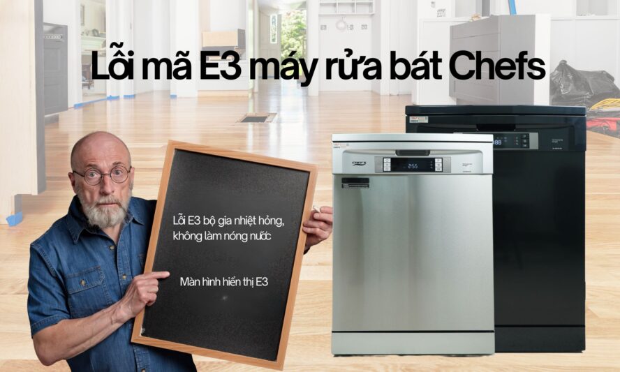 Lỗi E3 máy rửa bát Chefs 1 Lỗi mã E3 máy rửa bát Chefs (2)