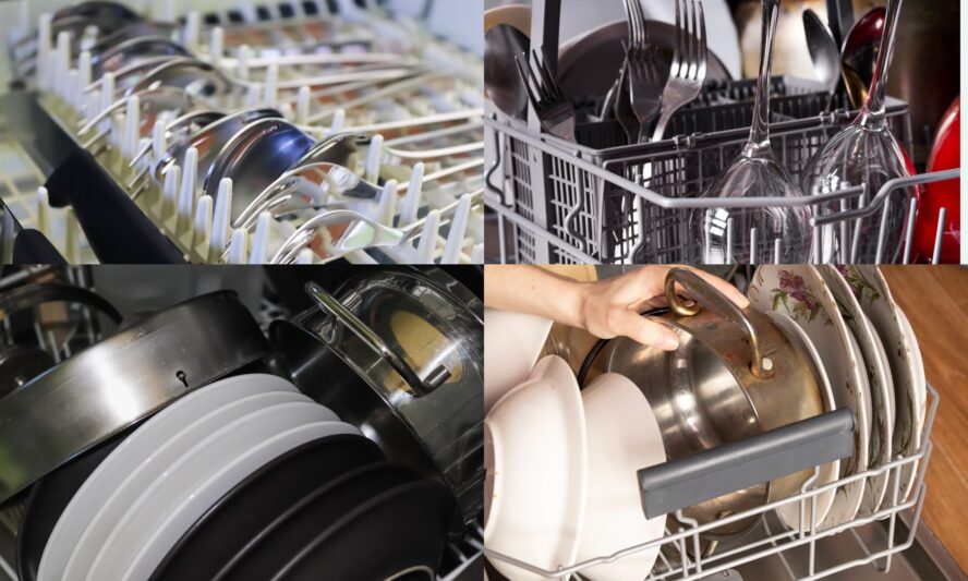 Hướng dẫn cách sử dụng máy rửa bát Chefs 4 Nguyên tắc khi xếp đồ dùng vào khay rửa